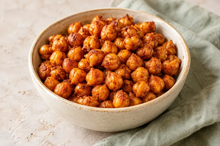 Pois chiches rôtis au paprika