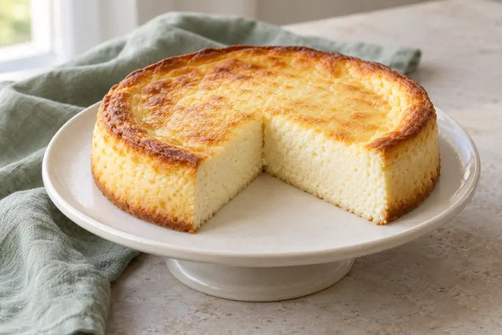 Gâteau au fromage léger maison