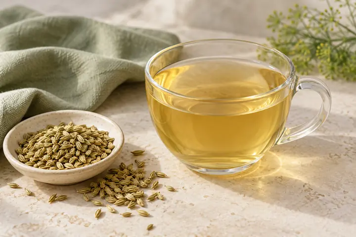 Fenouil : infusion et plante séchée